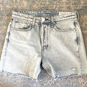 Rag & Bone Maya high rise shorts 28